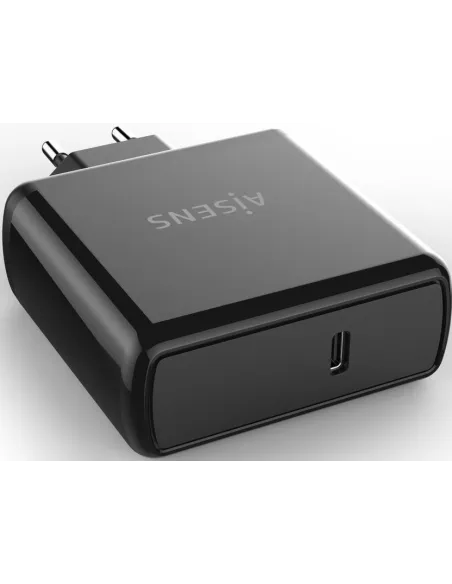 Aisens ASCH-1PD60-BK Cargador USB-C Carga Rápida 60 W Negro