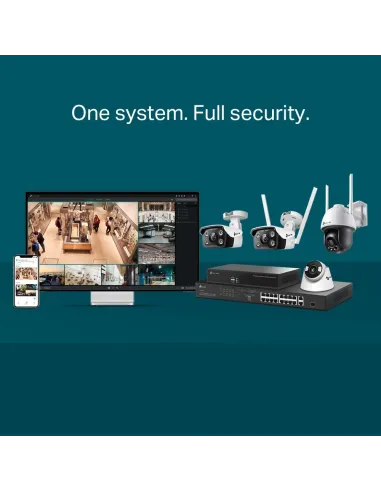 TP-Link VIGI C440 Cámara de Videovigilancia de Exterior Tipo Turret 2.8mm 4MP Blanca