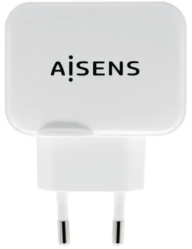 Aisens A110-0439 Cargador 2x USB-A 17W Blanco