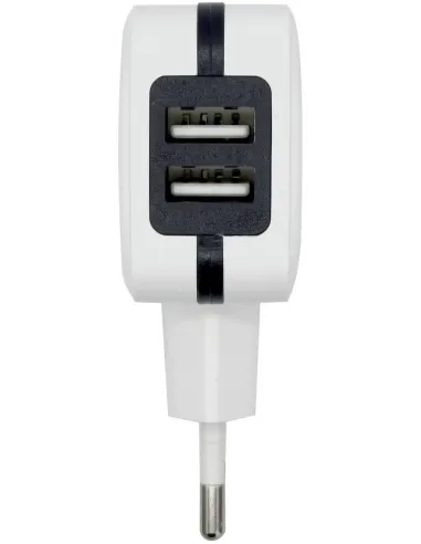 Aisens A110-0439 Cargador 2x USB-A 17W Blanco