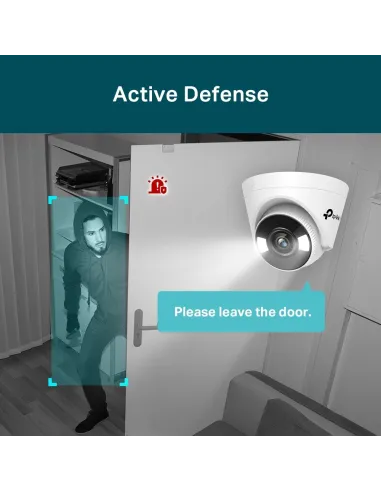 TP-Link VIGI C450 Cámara de Videovigilancia de Interior Tipo Turret 2.8mm 5MP Blanca