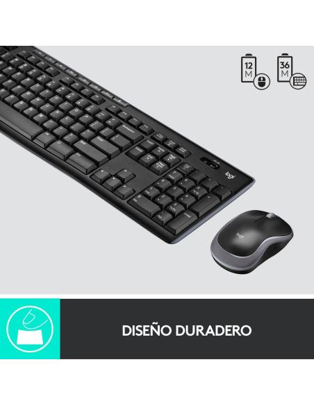 Logitech MK270 Combo Teclado y Ratón Inalámbricos