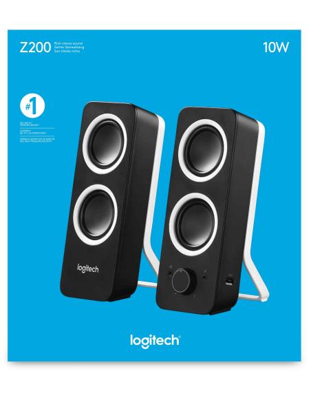 Logitech Z200 Altavoces Estéreo Negro