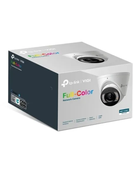 TP-Link VIGI C445 Cámara de Videovigilancia de Exterior Tipo Turret IP67 2.8mm 4MP Blanca
