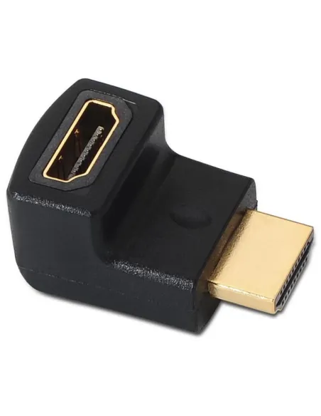 Aisens A121-0124 Adaptador HDMI Acodado a HDMI Negro