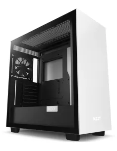 NZXT H7 Cristal Templado USB 3.2 Blanca/Negra