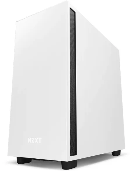 NZXT H7 Cristal Templado USB 3.2 Blanca/Negra