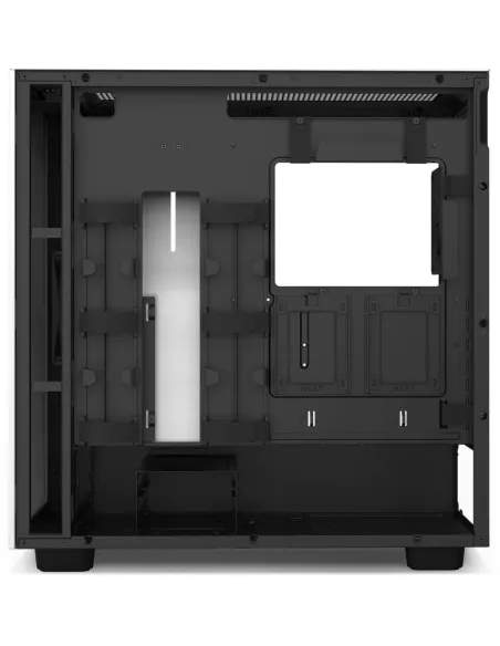 NZXT H7 Cristal Templado USB 3.2 Blanca/Negra