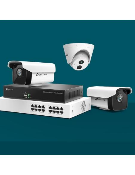 TP-Link VIGI NVR1008H Grabador de Video en Red (NVR) 8 canales Negro