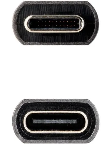 Nanocable 10.01.4401-L150 Cable USB-C 3.2 Gen2x2 Macho/Hembra 1.5M Negro