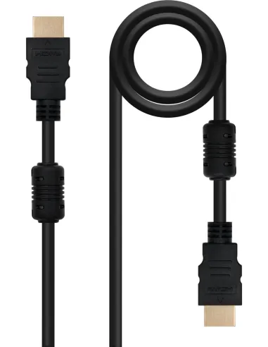 Nanocable 10.15.1810 Cable HDMI Alta Velocidad Macho/Macho 10m Negro