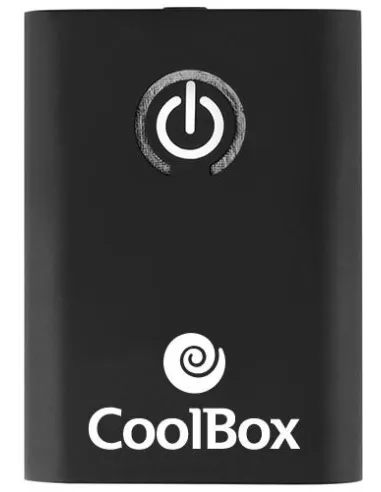 Coolbox COO-BTALINK Transmisor Inalámbrico Bluetooth 5.0 Negro