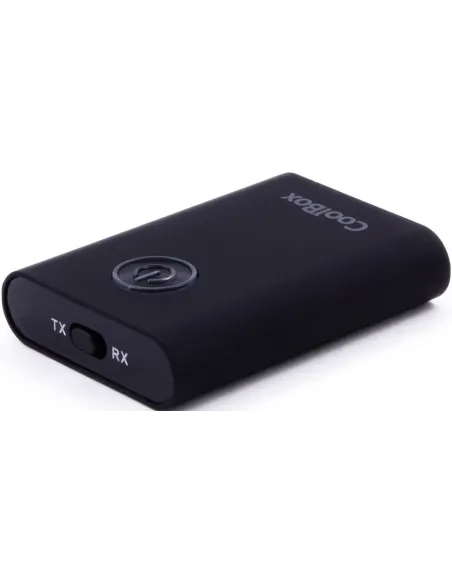 Coolbox COO-BTALINK Transmisor Inalámbrico Bluetooth 5.0 Negro