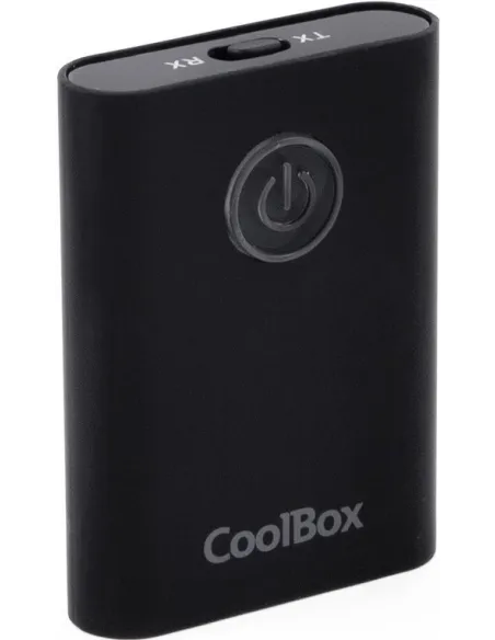 Coolbox COO-BTALINK Transmisor Inalámbrico Bluetooth 5.0 Negro