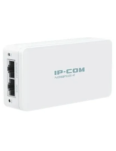 IP-COM PSE30G-AT Adaptador e Inyector PoE Blanco