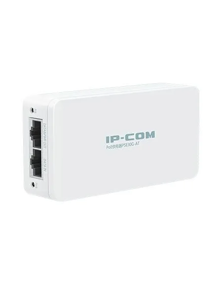 IP-COM PSE30G-AT Adaptador e Inyector PoE Blanco