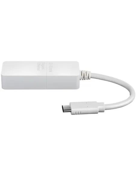 D-Link DUB-E130 Adaptador USB-C a RJ-45 Ethernet Gigabit Blanco