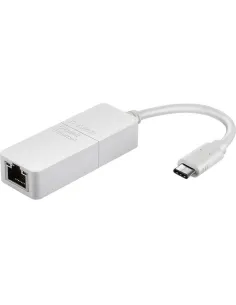 D-Link DUB-E130 Adaptador USB-C a RJ-45 Ethernet Gigabit Blanco-RED56734