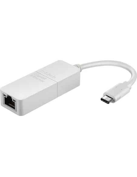 D-Link DUB-E130 Adaptador USB-C a RJ-45 Ethernet Gigabit Blanco
