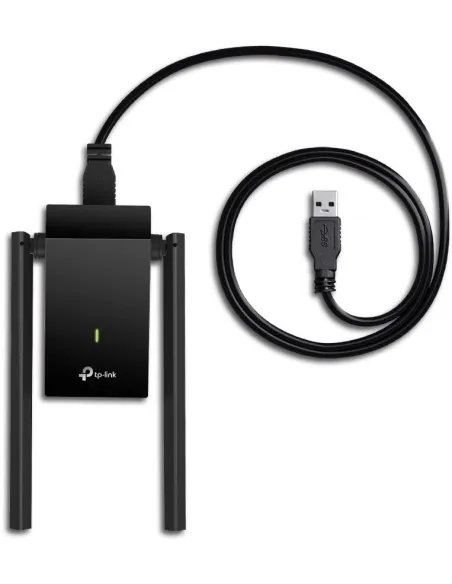 TP-Link Archer T4U Plus Adaptador Inalámbrico USB AC1300 Wifi 5 Doble Banda Negro