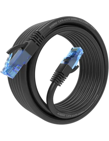 Aisens A135-0848 Cable de Red RJ45 Cat.6 UTP 5M Negro