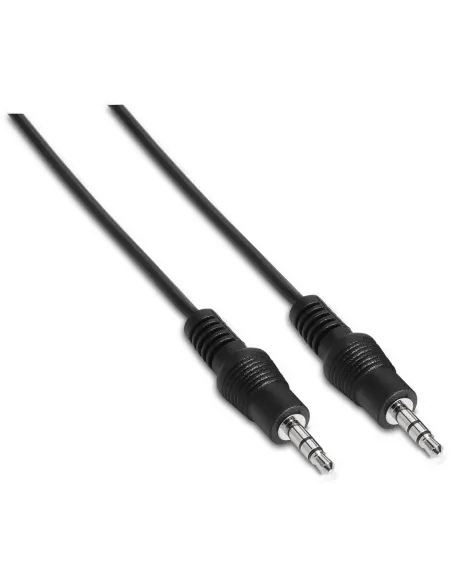 Aisens A128-0142 Cable Jack 3.5 mm a Jack 3.5 mm 1.5M Negro