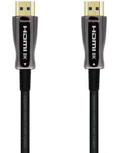 Aisens A153-0519 Cable HDMI v2.1 Macho/Macho 4K/8K 30M Negro-CABL53704