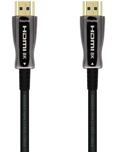Aisens A153-0519 Cable HDMI v2.1 Macho/Macho 4K/8K 30M Negro