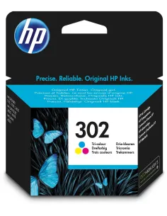 HP 302 Cartucho de Tinta Multicolor Cian/Magenta/Amarillo-CCICTO0522