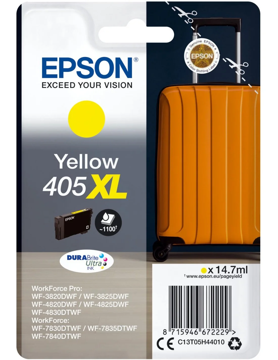 Epson 405 XL Cartucho de Tinta Amarillo