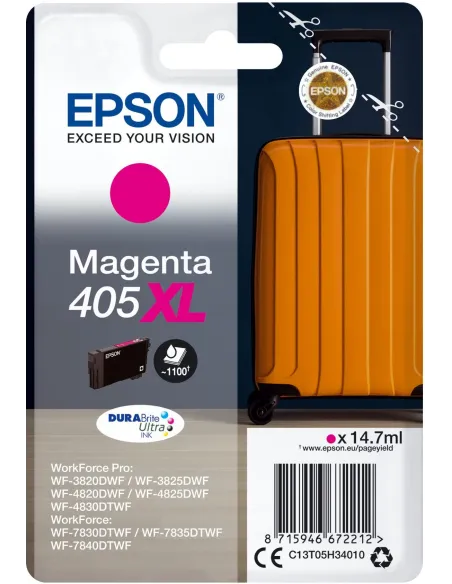 Epson 405 XL Cartucho de Tinta Magenta