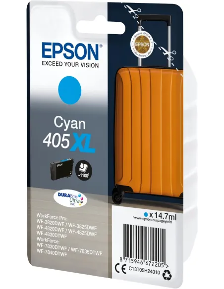 Epson 405 XL Cartucho de Tinta Cian