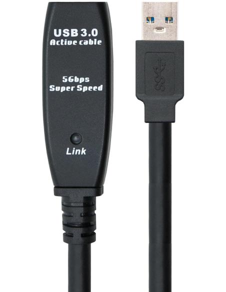 Nanocable 10.01.0312 Prolongador Amplificado USB 3.0 A/M-A/H 10m