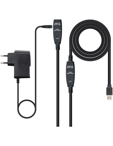 Nanocable 10.01.0312 Prolongador Amplificado USB 3.0 A/M-A/H 10m