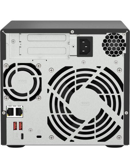 QNAP TS-473A-SW5T NAS 4 Bahías + Switch QSW-1105-5T 5 Puertos RJ-45