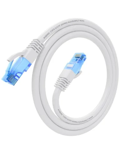 Aisens A135-0817 Cable de Red RJ45 Cat.6 UTP 0.5m Blanco