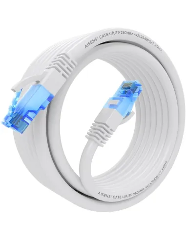Aisens A135-0824 Cable de Red RJ45 Cat.6 UTP 5m Blanco