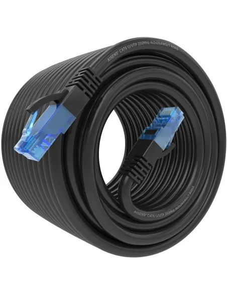 Aisens A135-0851 Cable de Red RJ45 Cat.6 UTP 15m Negro