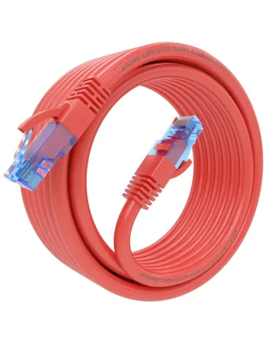 Aisens A135-0794 Cable de Red RJ45 Cat.6 UTP 5 m Rojo