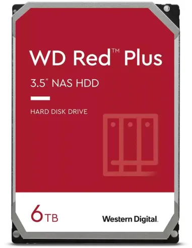 Western Digital Red Plus NAS 6TB 3.5" SATA3