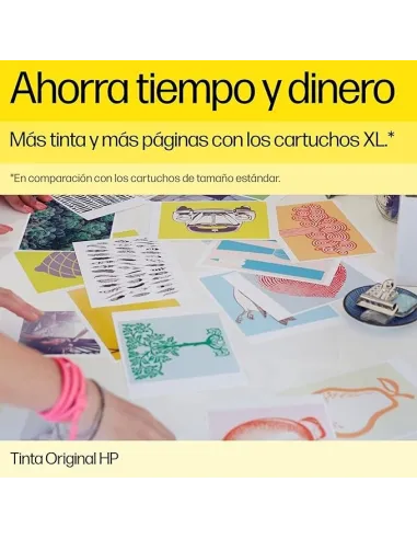 HP 302XL Cartucho de Tinta Tricolor Cian/Magenta/Amarillo