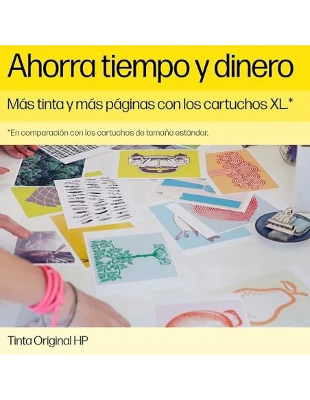 HP 302XL Cartucho de Tinta Tricolor Cian/Magenta/Amarillo