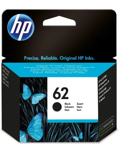HP 62 Cartucho de Tinta Negro