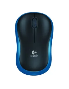 Logitech M185 Ratón Inalámbrico 1000DPI Azul-RATO27065