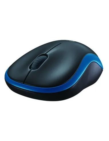 Logitech M185 Ratón Inalámbrico 1000DPI Azul