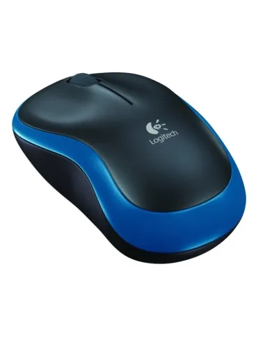 Logitech M185 Ratón Inalámbrico 1000DPI Azul