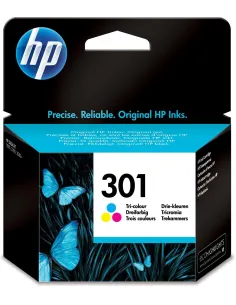 HP 301 Cartucho de Tinta Tricolor Cian/Magenta/Amarillo-CCICTO0177