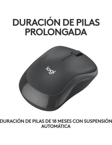 Logitech M240 Silent Ratón Bluetooth Grafito