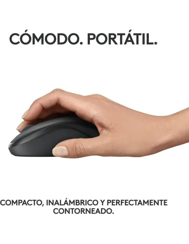 Logitech M240 Silent Ratón Bluetooth Grafito