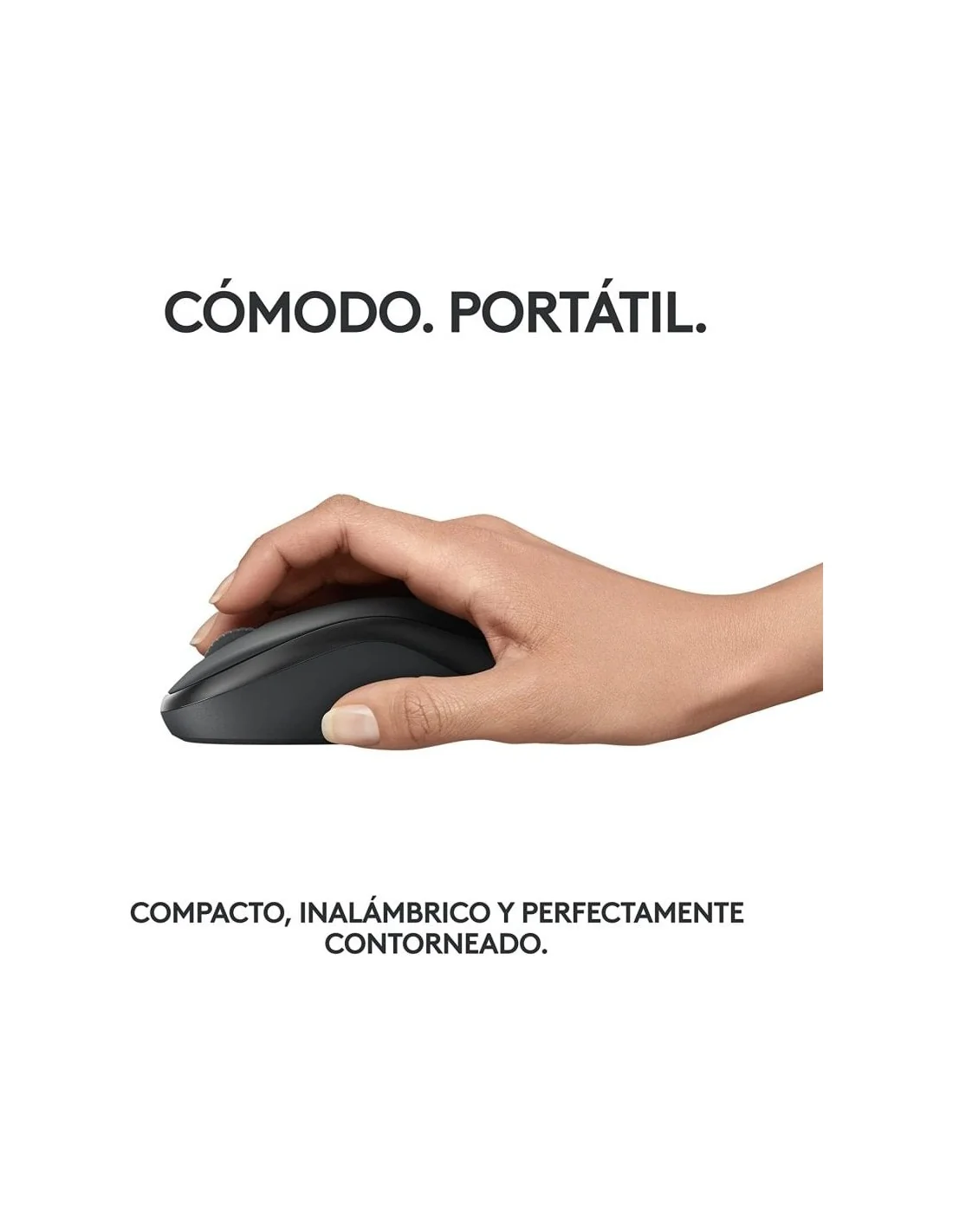 Logitech M240 Silent Ratón Bluetooth Grafito